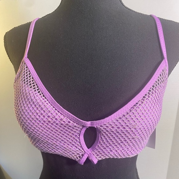Other - Bikini Top Women’s Size L by Becca Cute Design Tie In Back MSRP $88 NWT